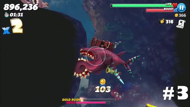 Hungry Shark World - Buzz Final Shark Quest (#27) смотреть онлайн