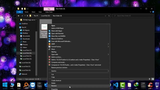 How to change File type on Windows 10 - File Extension Change - No Software смотреть онлайн