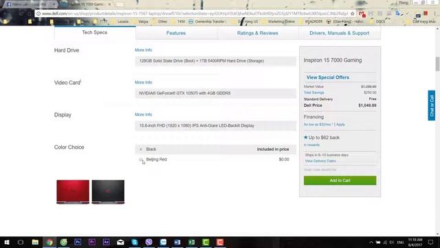 Dell Inspiron 7567 | SALE OFF $250, Đặt Laptop Chính Hãng Từ USA смотреть онлайн