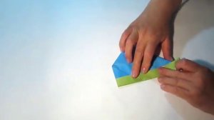 Как сделать шапку оригами (2)