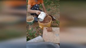Тандыр из глины своими руками. Лепим тандыр с сыном ч.1