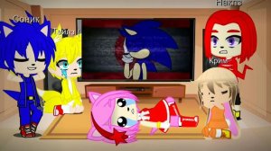 Соник и его друзья , реакция ( 1часть)