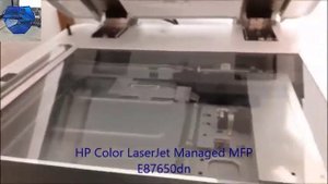 HP Color LaserJet Managed MFP E87650dn