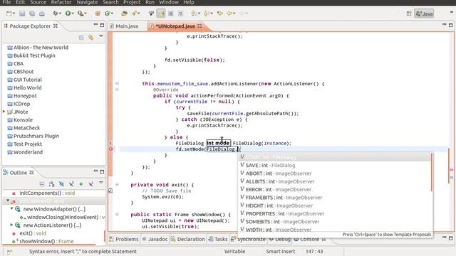 Java Video Tutorial #019 [Deutsch][HD] Grafische Anwendungen - AWT (Part 4) смотреть онлайн