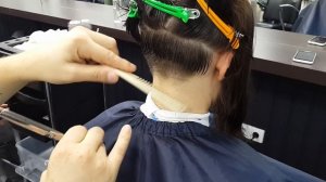 Секреты и тонкости перехода в стрижке Каре на ножке или Шапочке