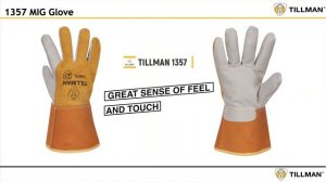 Tillman 1357 MIG Gloves with ANSI A7 Cut Resistance