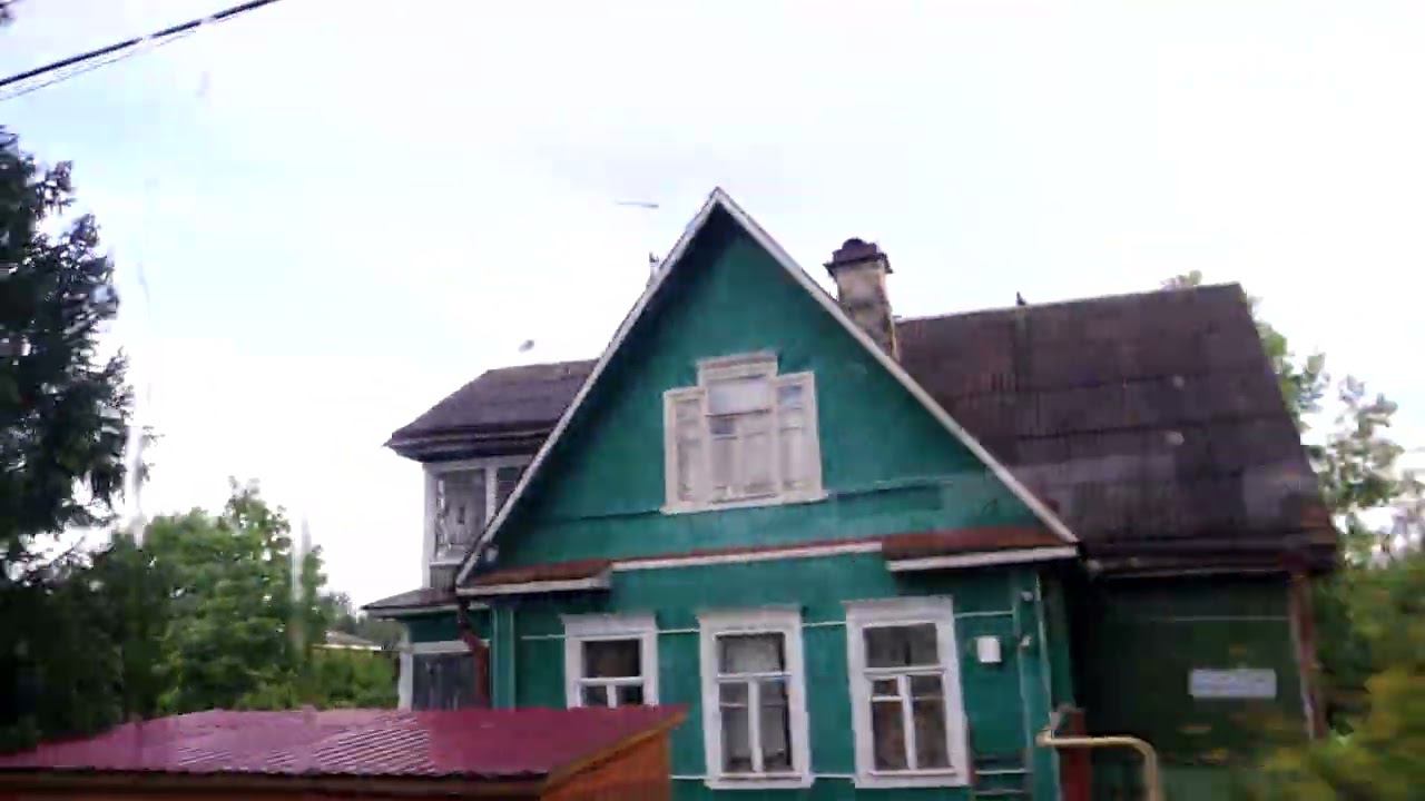 Сельские пейзажи за окном. Дорога из НИИФа в город. Новый 239 маршрут. Понедельник, 8 августа 2022 г
