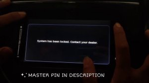 system has been locked. contact your dealer... [FIX] [HINDI] master pin