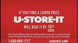 U-Store-It Self Storage Commercial