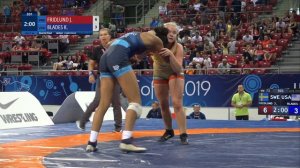 J. FRIDLUND (SWE) v. K. BLADES (USA) | WW 73kg | 2019 World Championships | 1/4