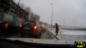 ДТП Большеохтинский мост.  Мужик-Филосоff.