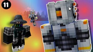 МАЙНКРАФТ РОБОТ МИШАНИ в Build a Boat ROBLOX