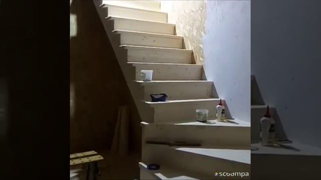 Лестницы в дом из дерева производство монтаж