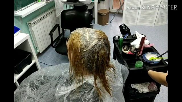 Тонирование волос