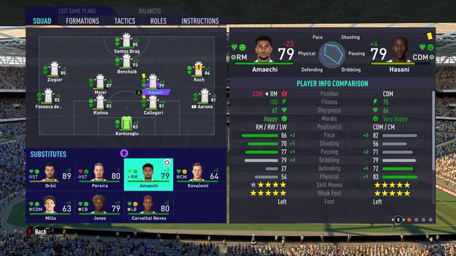 FIFA 21 | Fulham - Manchester City | 2033/34 FA Cup Final | FULL GAMEPLAY