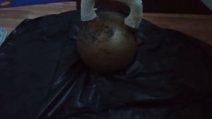 Часть вторая : покраска Советской гири.