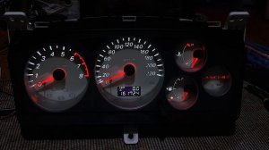Подсветки панели приборов Mitsubishi Lancer 9 с плавным розжигом