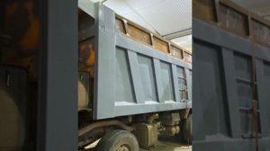 Наращивание бортов, покраска самосвала Шахман