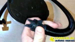 Насос для лодки ПВХ Лидер - честный и полезный обзор