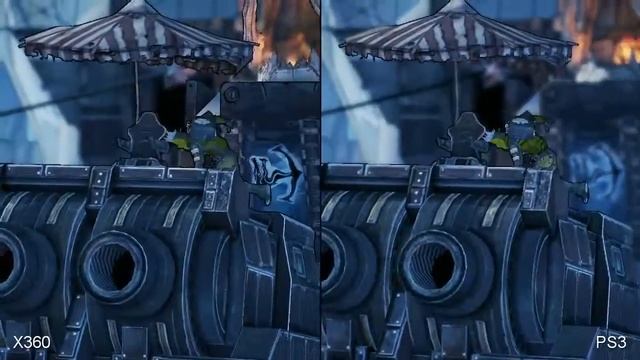 Borderlands 2 Xbox 360 vs. PlayStation 3 Comparison Video смотреть онлайн