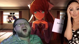 СМЕШНЫЕ МОМЕНТЫ С KUPLINOV PLAY (DOKI DOKI LITERATURE CLUB) | Реакция на Куплинова