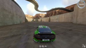 Trackmania 2 - Canyon Gameplay