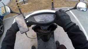 Будни Курьера новичка на СКУТЕРЕ \ honda dio34.