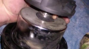 Насос "Зубр" два года в септике спустя.  Pump "Zubr" two years in a septic tank after.