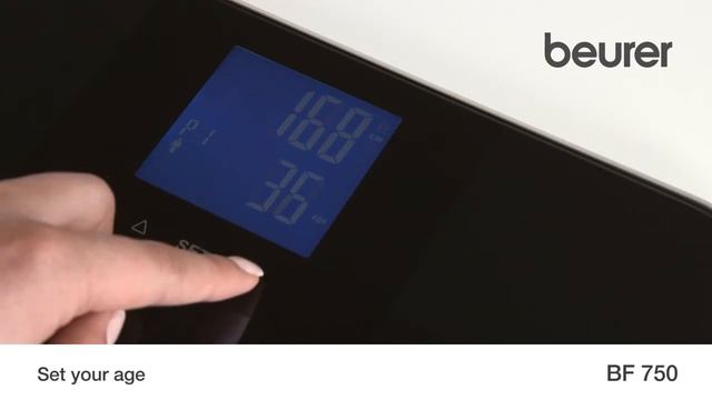Обзор на стеклянные диагностические весы Beurer BF 750 смотреть онлайн