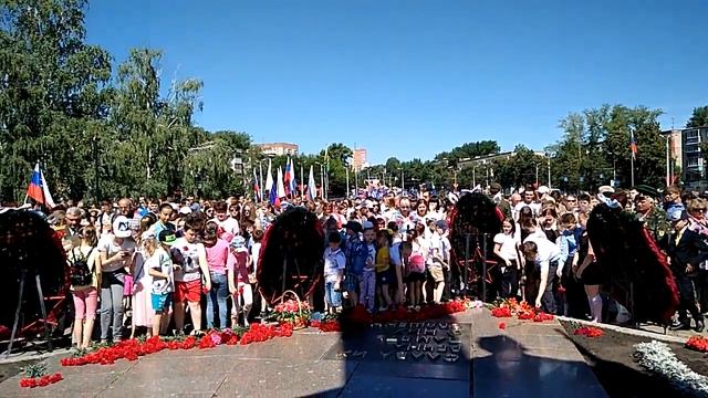 День памяти и скорби, Пенза, 22 июня, возложение цветов смотреть онлайн