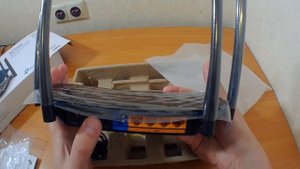 Распаковка маршрутизатора TP-Link Archer C5 Pro