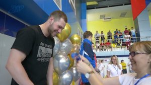Краевые соревнования по плаванию