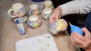 Painting Whimsical Doodle Bowls