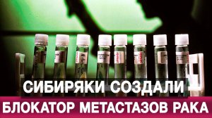 Сибиряки создали блокатор метастазов рака