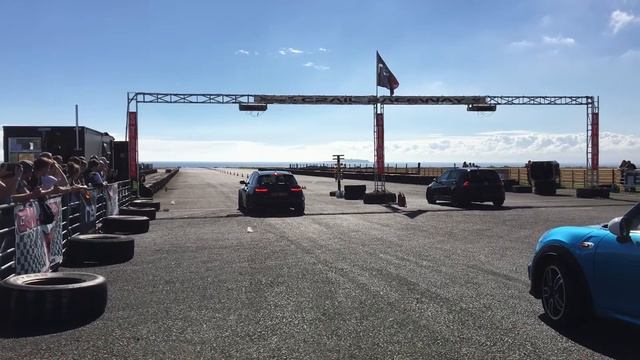 Ecotunes 720bhp RS6 vs 530bhp Mk6 Golf R at Crail German Invasion