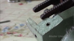 Мешкозашивочная машина GK9 - 2. Основные регулировки и смазка. Видео № 289.