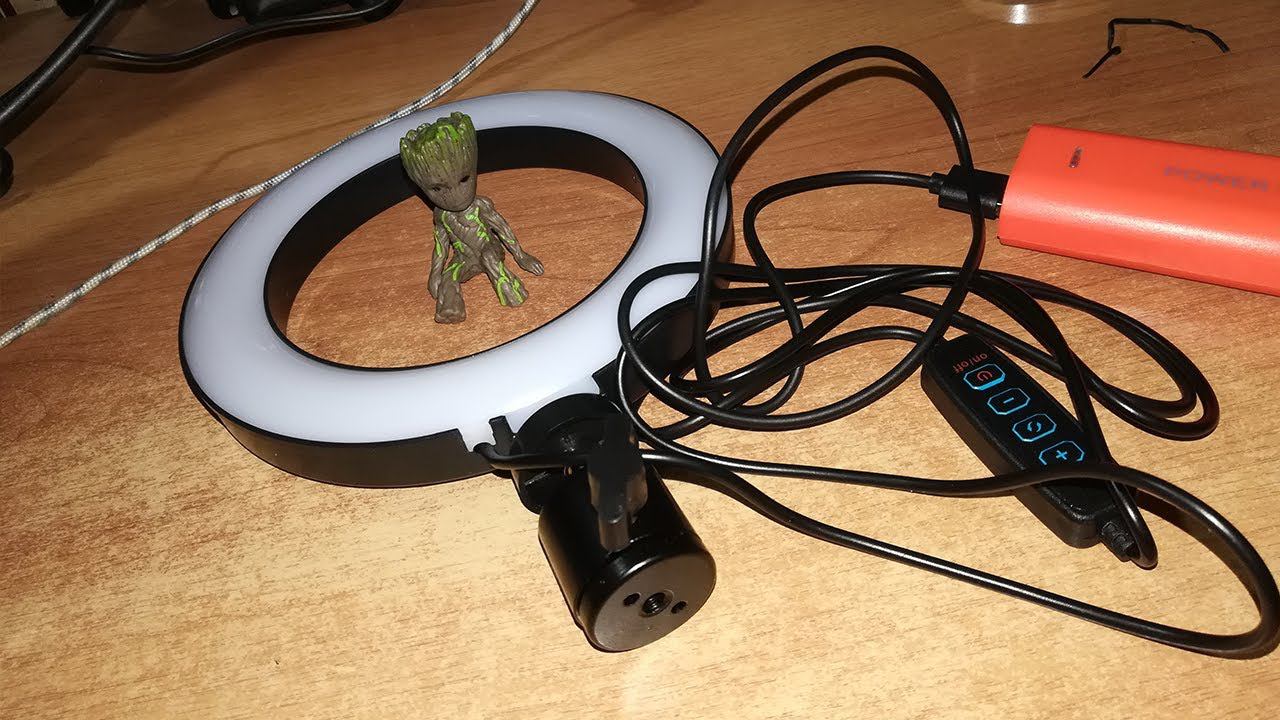 РАСПАКОВКА СВЕТИЛЬНИКА ДЛЯ СЕЛФИ! СВЕТ ДЛЯ ВЕБ-КАМЕРЫ! смотреть онлайн