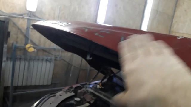 Скоро! ремонт алюминиевого капота Range Rover