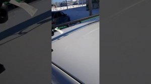 Установка багажника на Приора седан (хечбек)