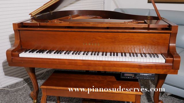 Yamaha Baby Grand Piano GC1 American Walnut with Piano Disc system Symphony Pro смотреть онлайн