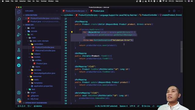 Belajar RestAPI Validation dengan Spring Boot Framework - Bahasa Indonesia смотреть онлайн