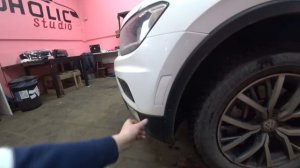Tiguan Allspace USA.Замена галогена на LED