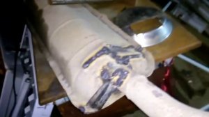 Ремонт глушителя от Нивы