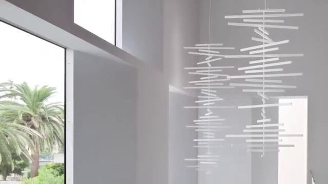 Светодиодный светильник в скандинавском стиле для гостиной, современный минималистичный дизайн, смотреть онлайн