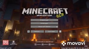 Новая заставка Minecraft 1.17.0?!