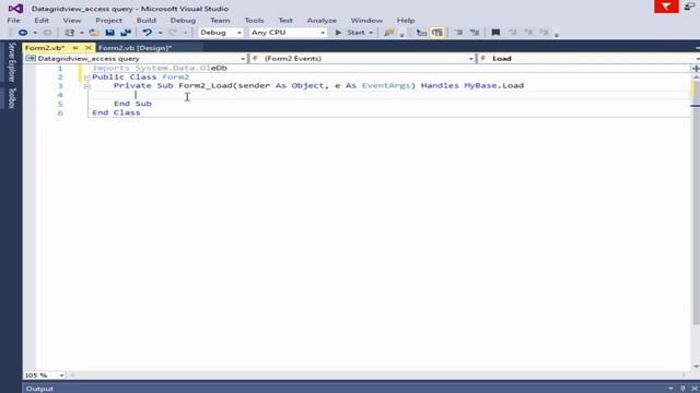 Visual Basic. NET: Fill DataGridView from 2 tables in access database using Queries смотреть онлайн