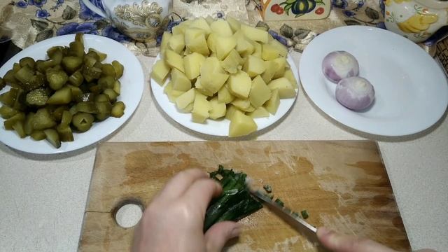 Давно забытый рецепт. Очень простой и вкусный салат.