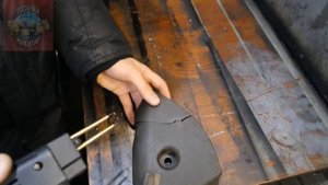 заказал с aliexpress интересный инструмент, пайка пластика, ремонт бампера