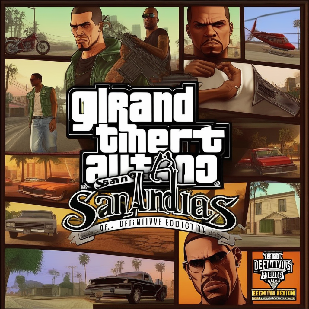 Grand Theft Auto: San Andreas – The Definitive Edition / ПРОХОЖДЕНИЕ, ЧАСТЬ 5 /  ИЩЕМ ГРАФФИТИ 3/3!