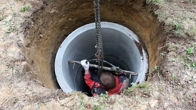 Строительство колодца на даче смотреть онлайн